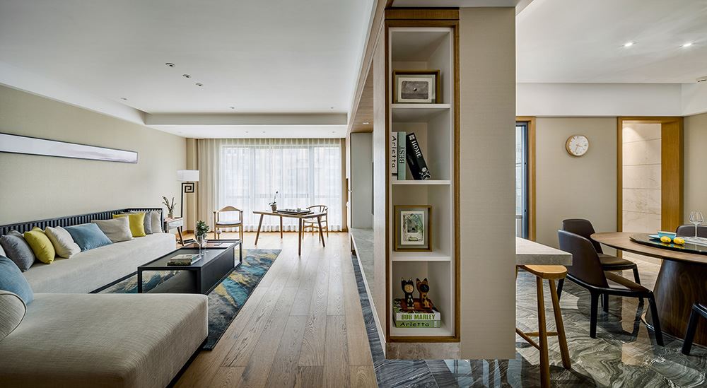 佛山市高明鈞明城現(xiàn)代簡約風(fēng)格三居室裝修案例