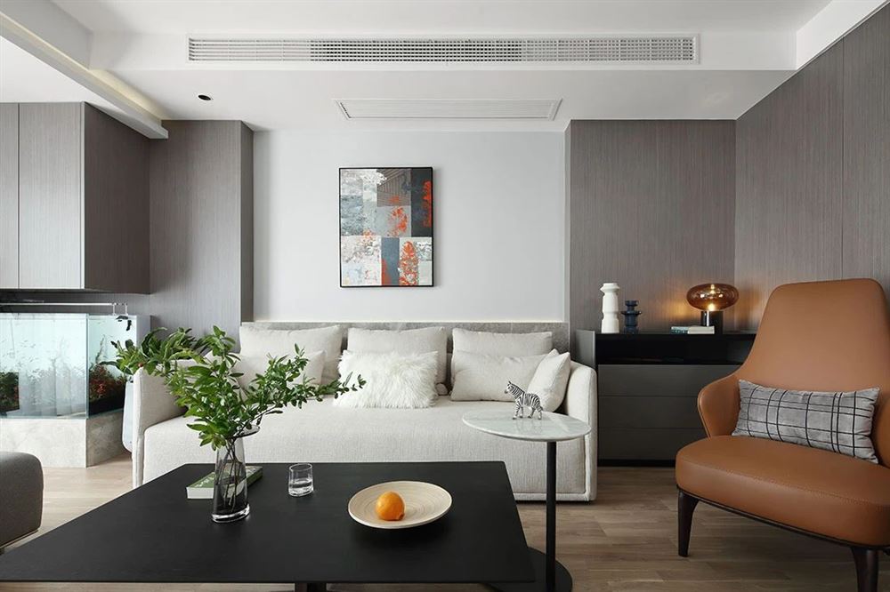 佛山市萬科金域時光(商業(yè))現(xiàn)代簡約風格三居室裝修案例