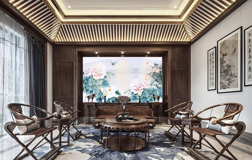 佛山市萬科金域水岸新古典風(fēng)格別墅裝修案例