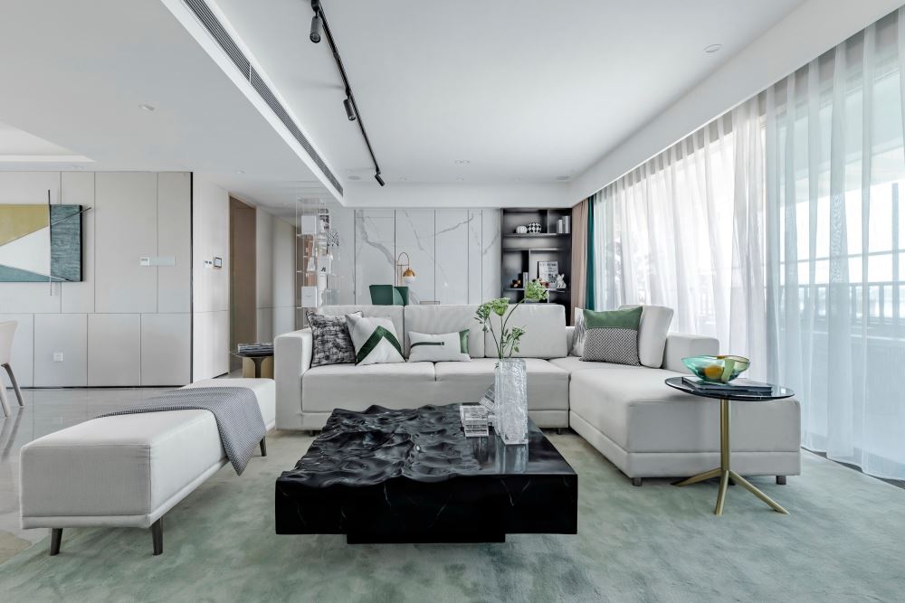 佛山市峰睿公館輕奢風(fēng)格四居室裝修案例