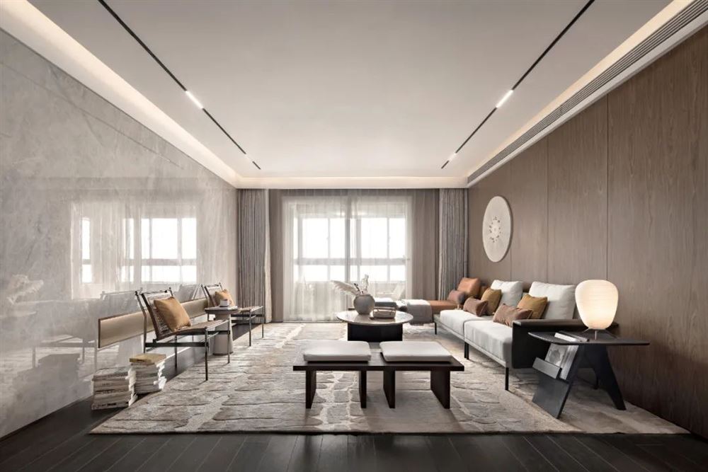 佛山市龍光·天瀛現(xiàn)代簡約風(fēng)格四居室裝修案例