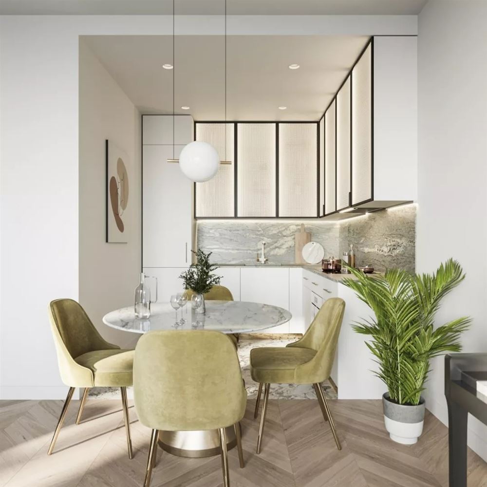 佛山市保利清能和府現(xiàn)代簡約風(fēng)格二居室裝修案例