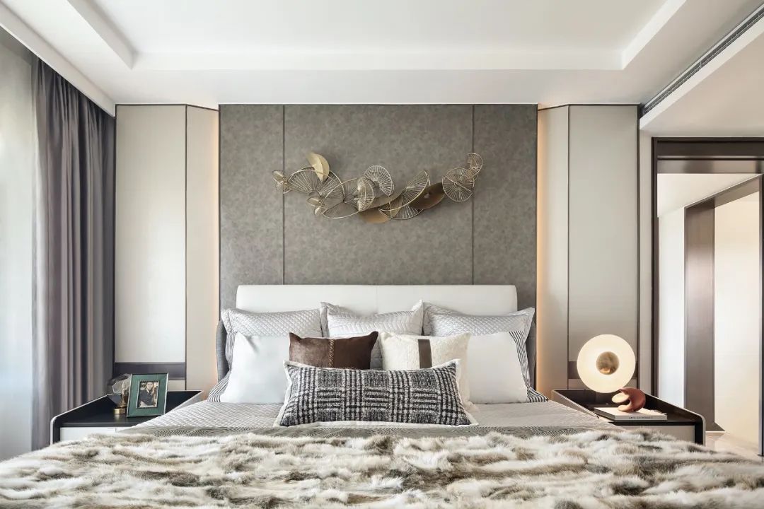 新中式風(fēng)格家裝設(shè)計室內(nèi)裝修效果圖-主臥 新中式風(fēng)格家裝設(shè)計室內(nèi)裝修效果圖-主臥