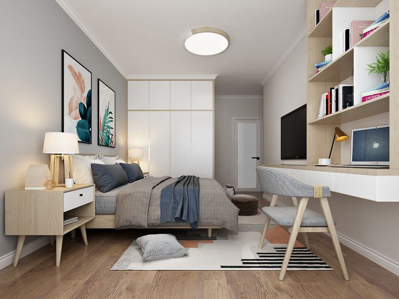 佛山市中交·瀧灣云城現(xiàn)代簡約風(fēng)格三居室裝修案例