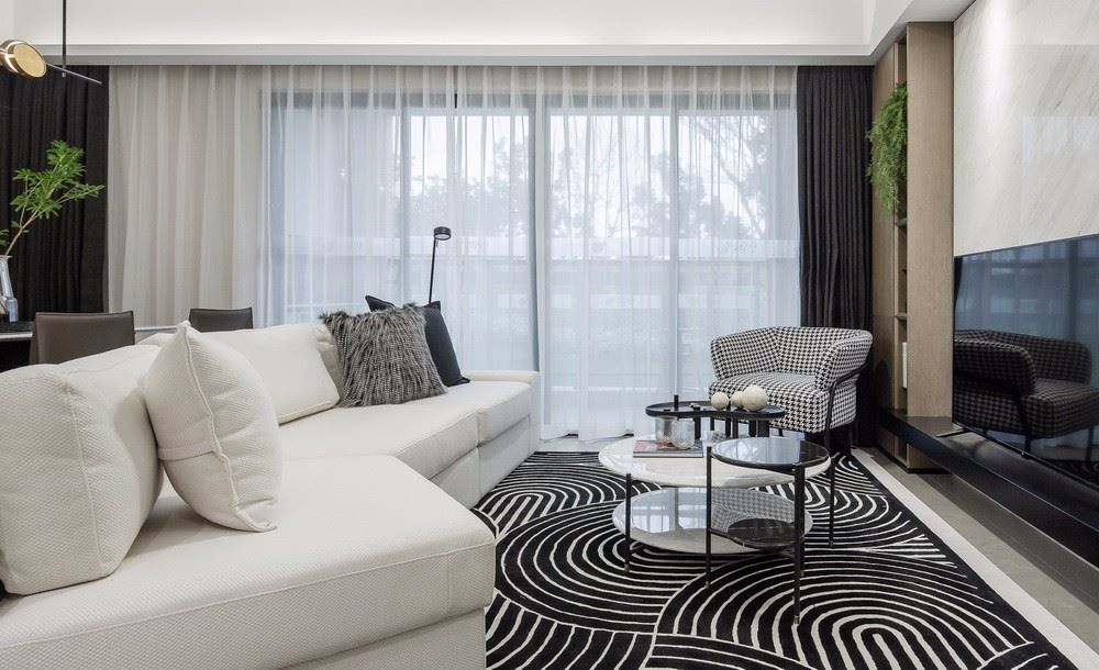 佛山市越秀星匯瀚府現(xiàn)代簡約風(fēng)格三居室裝修案例