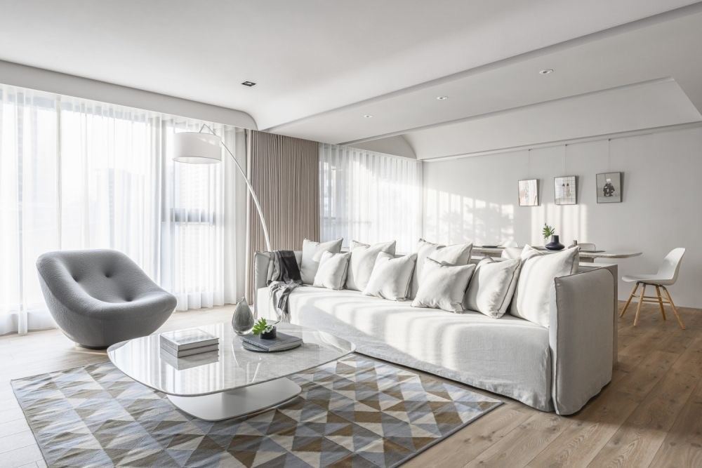 江門(mén)市文昌花園現(xiàn)代簡(jiǎn)約風(fēng)格三居室裝修案例