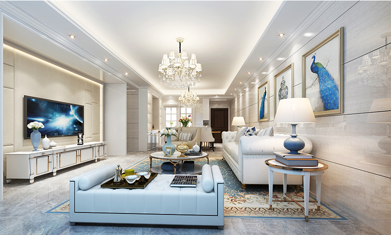 佛山市中建順控·云熙悅城北歐風格三居室裝修案例