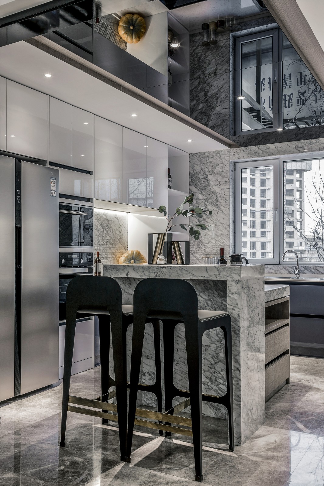 佛山裝修公司新中式風格室內裝修效果圖-廚房 佛山裝修公司新中式風格室內裝修效果圖-廚房