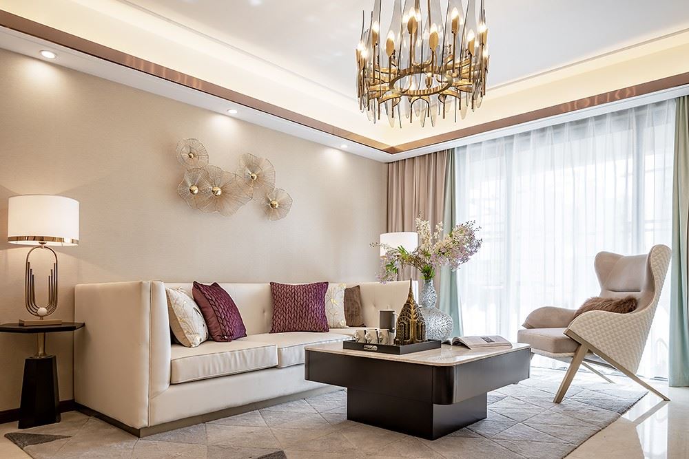 佛山市保利天悅現(xiàn)代簡約風(fēng)格四居室裝修案例