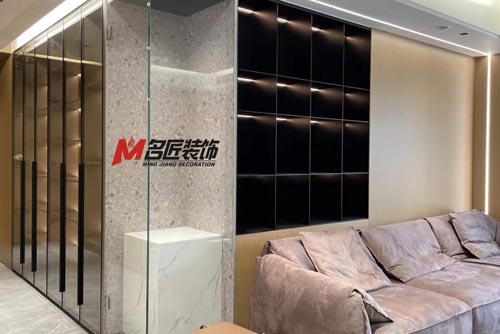 柳州市香頌諾丁山現(xiàn)代簡(jiǎn)約風(fēng)格三居室裝修案例